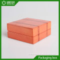 New wooden box for ring packaging